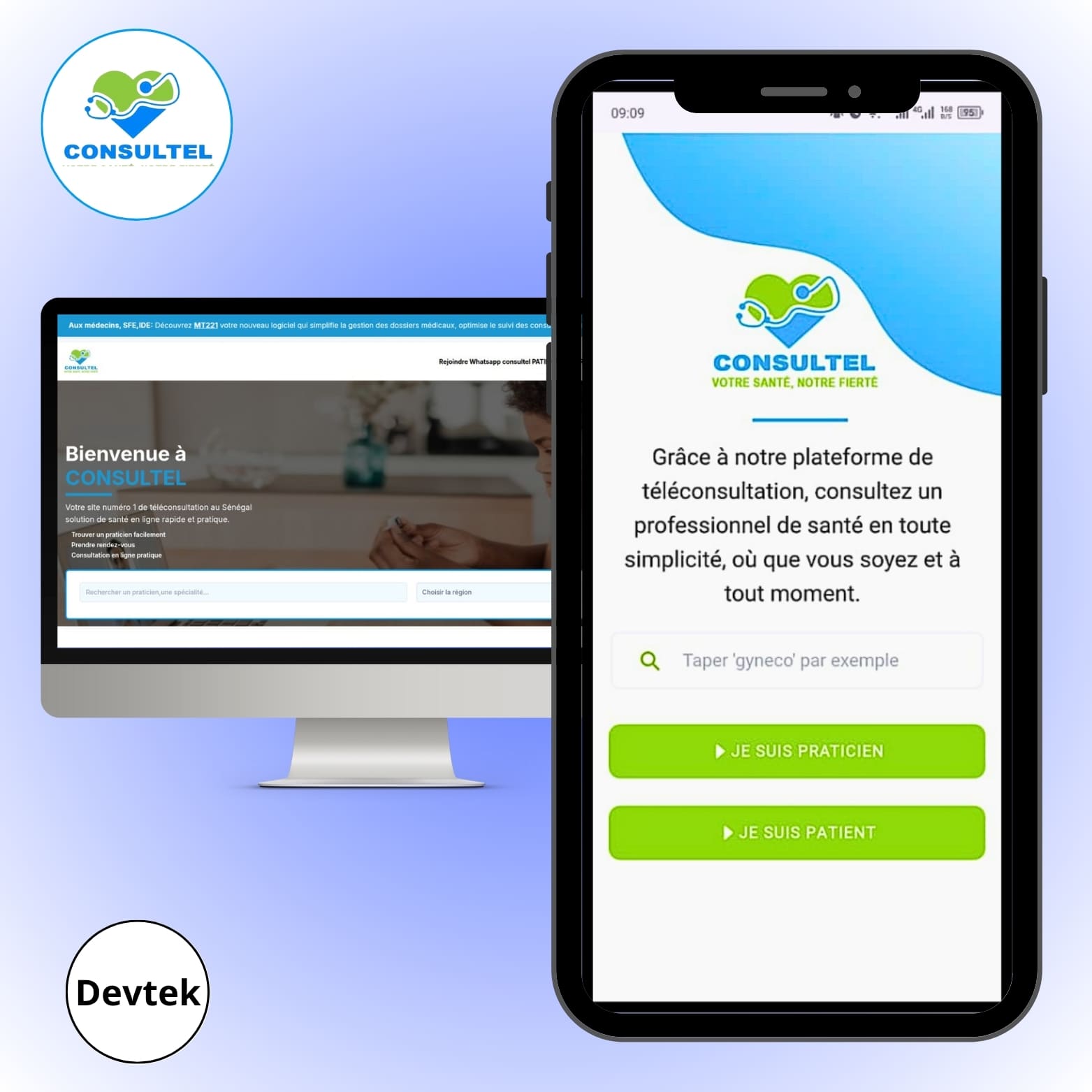 Consultel – Application de téléconsultation au Sénégal