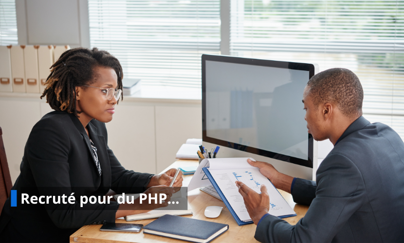 Recruté pour du PHP… j’ai fini par faire du front-end tout seul 